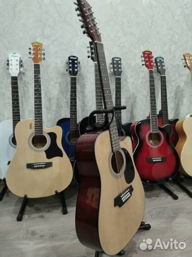 Гитара двенадцатиструнная, новая