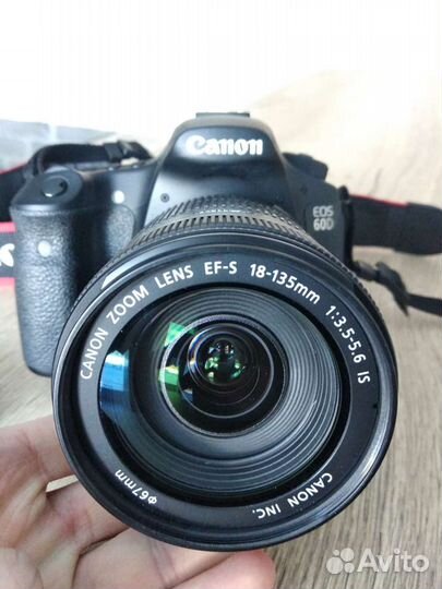 Canon eos 60D + объектив 18-135 image stabilizer