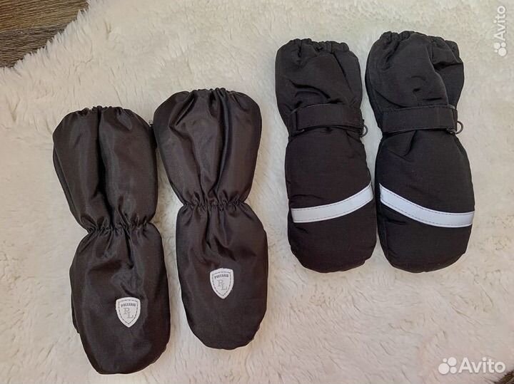 Варежки краги новые длинные 3 4 5 лет