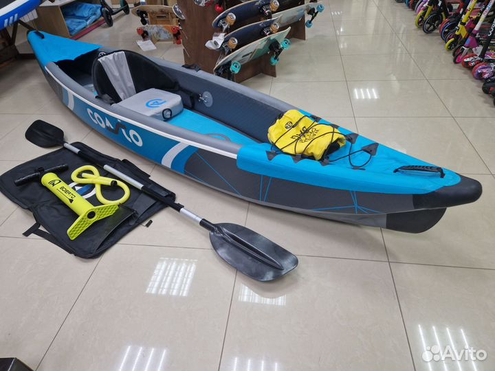 Жесткий каяк байдарка надувной Coasto 360cm