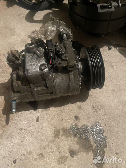 Компрессор кондиционера volkswagen touareg