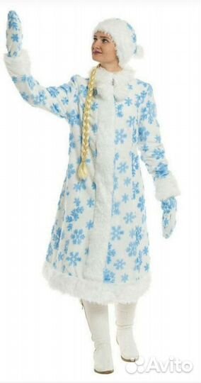 Костюм Снегурочка, новый