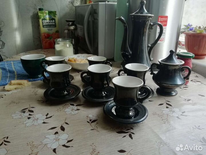 Продам новый кофейный Балаклавский сервиз