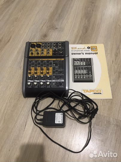 Микшерный пульт mackie tapco blend 6