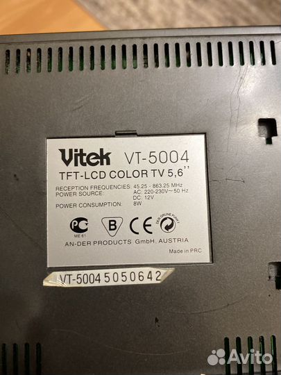 Телевизор Vitek
