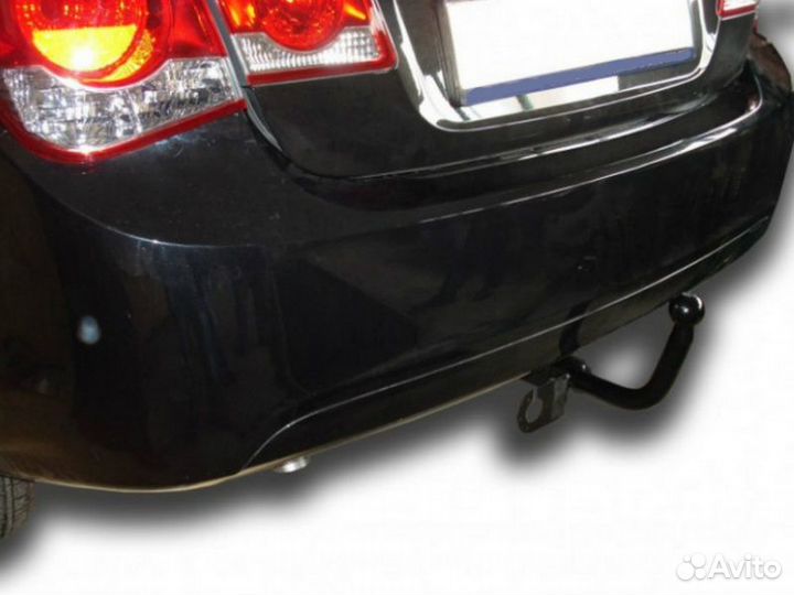 Фаркоп установка тсу Chevrolet Cruze J300, 4-дв. с