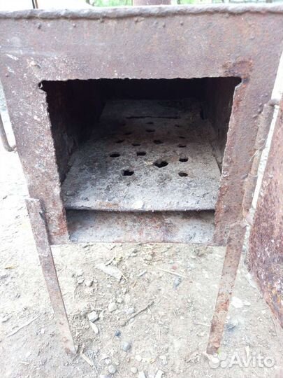 Печь буржуйка для гаража