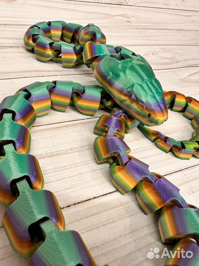 Змея подвижная