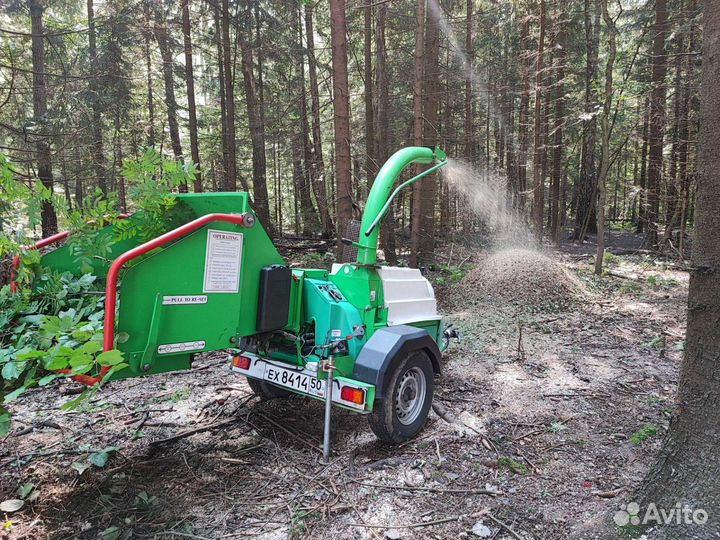 Аренда измельчителя древесины