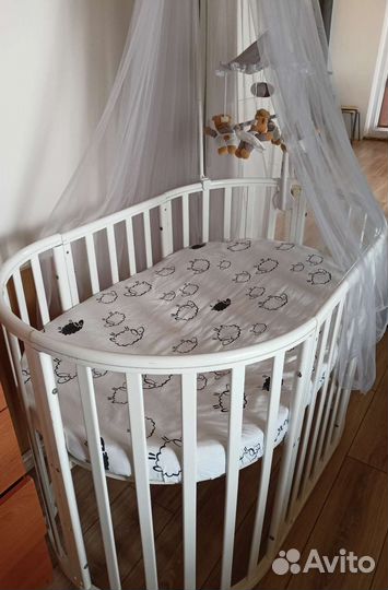 Кроватка-трансформер детская