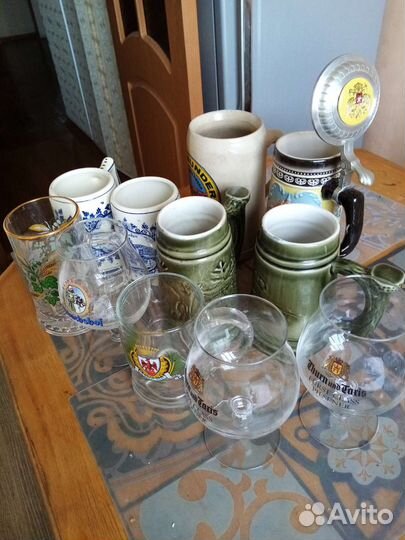 Пивные кружки и бокалы