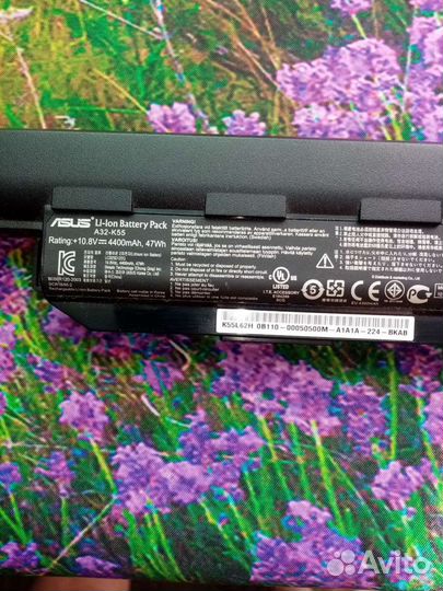 Аккумулятор для ноутбука asus