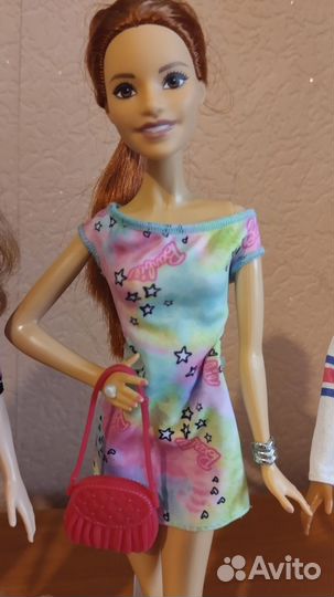 Лот Barbie Барби куклы пакетом 6 кукол