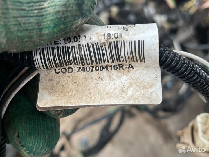 Проводка renault logan