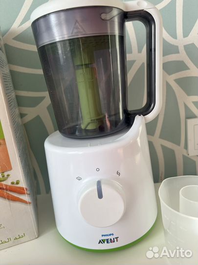 Паровка блендер philips avent 2 в 1