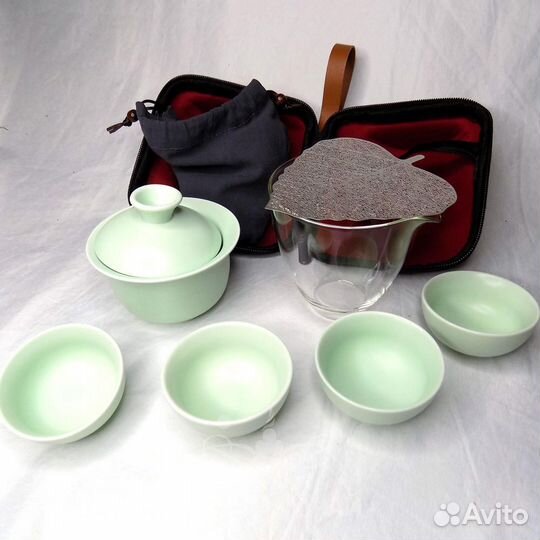 Дорожный сервиз для чайной церемонии