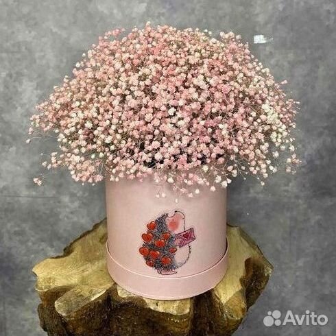 Букет из гипсофил. Подарок девушке