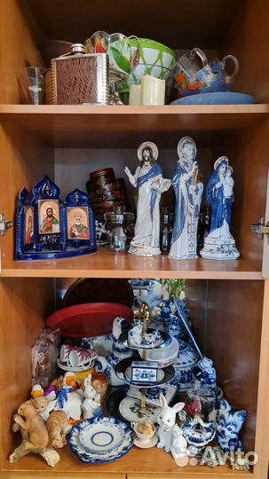 Фарфоровые статуэтки гжель