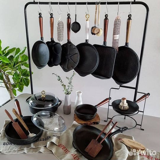 Чугунная посуда I Чугунная сковорода Skeppshult