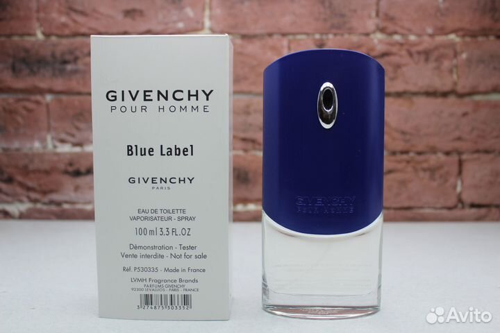 Духи Givenchy Pour Homme Blue Label, Живанши