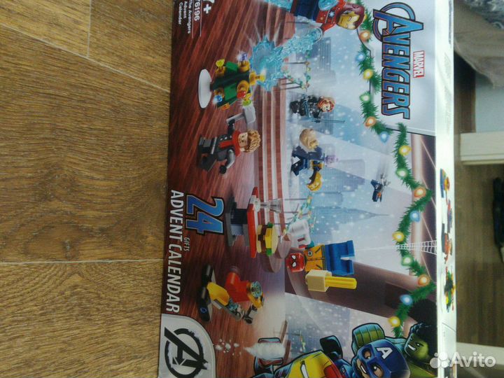 Адвент календарь lego марвел