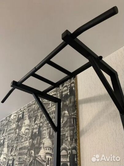 Напольный турник стойка с брусьями спорт комплекс