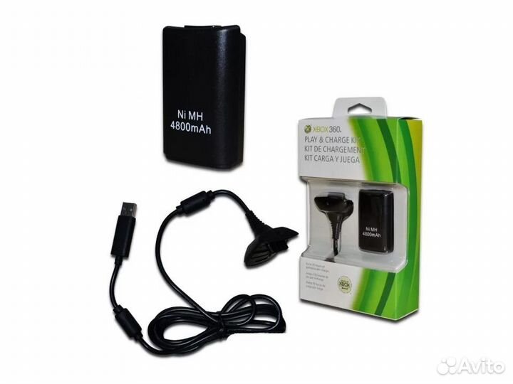 Комплект Xbox 360 Play Charge Kit Black