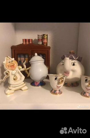 Набор посуды из мультфильма Красавица и чудовище