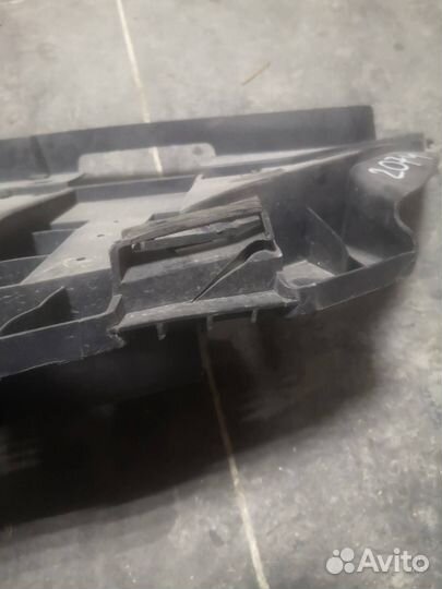 Защита бампера переднего Renault Scenic 3