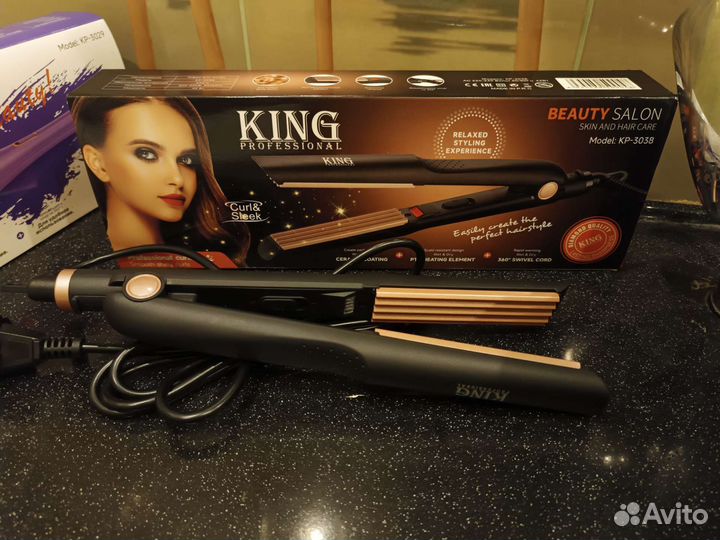 Плойка гафре для волос