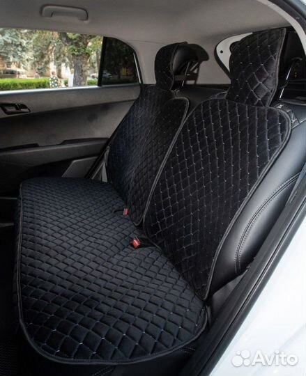 Универсальные накидки Велюр цвет Белый