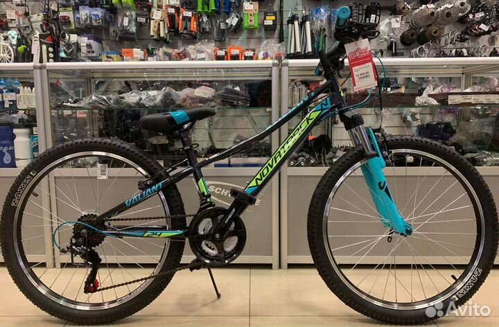 Велосипед Novatrack Valiant 24 Black-blue
