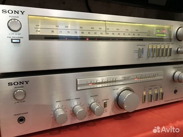 Sony TA 242 & ST 242 (состояние) + Видео работы