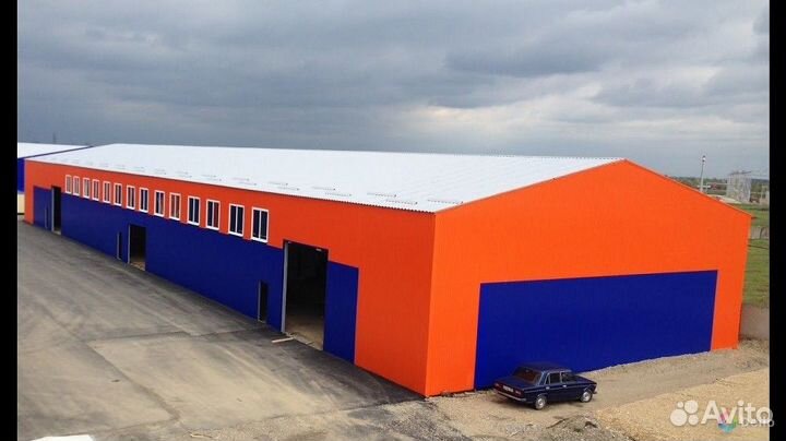 Строительство ангаров складов