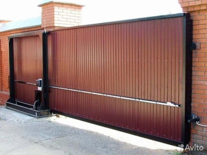 Откатные ворота 