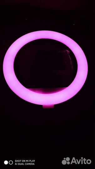 Кольцевая Лампа.яркая 26 ват