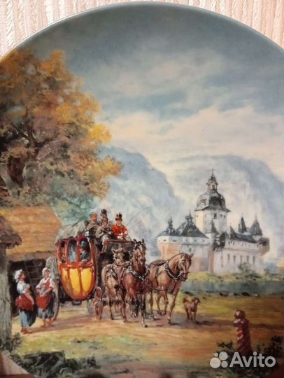 Тарелка настенная Furstenberg