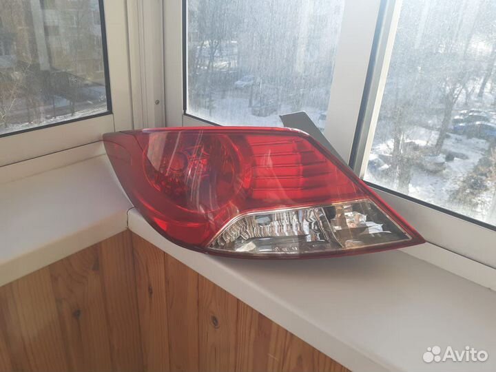 Задние фонари хундай солярис 1