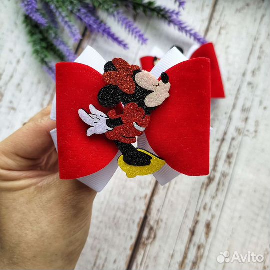 Бантики для волос ручной работы