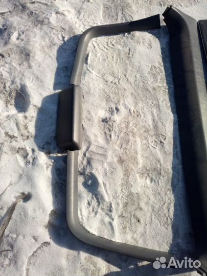 Обшивка багажника задняя Toyota Land Cruiser Prado