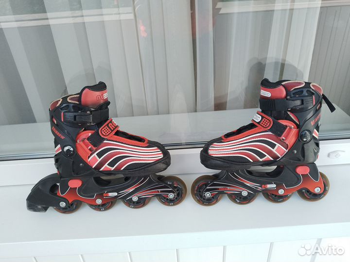 Ролики детские раздвижные ReAction 26-31 размер