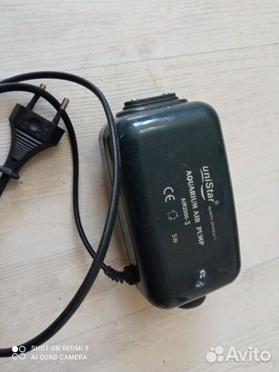 Компрессор воздушный для аквариума