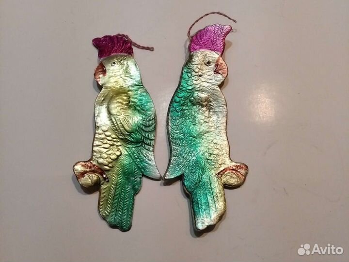 Елочные игрушки Картонаж 60-годы СССР