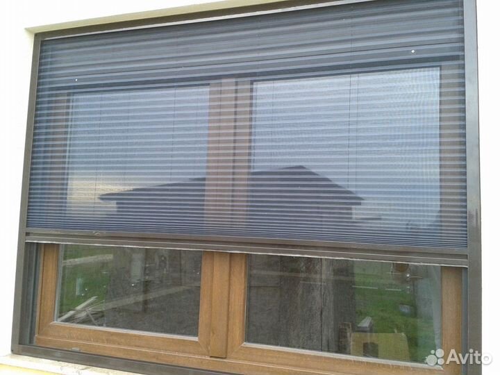 Москитная сетка гармошка на дверь