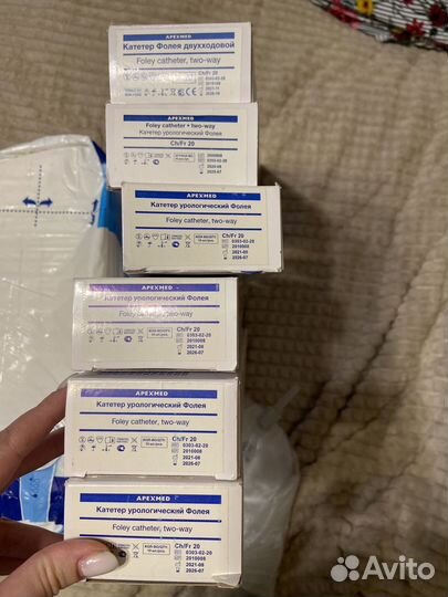 Катетер фолея двухходовой