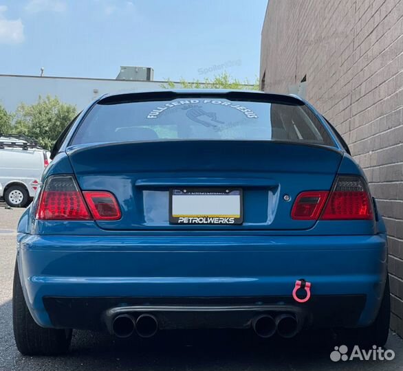 Козырек на заднее стекло BMW E46 купе