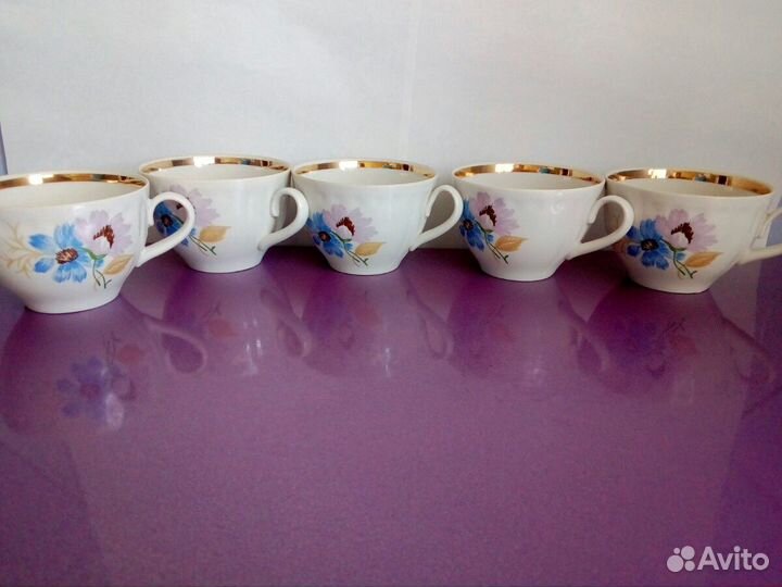 Чашки 5 штук