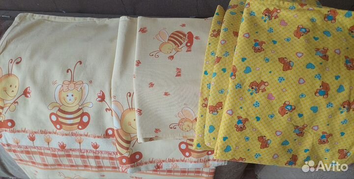 Постельное белье в детскую кроватку