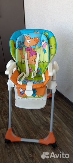 Стульчик для кормления chicco polly