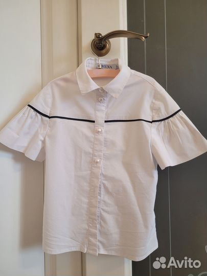 Школьная форма, пиджак, блузка, сарафан 128 размер